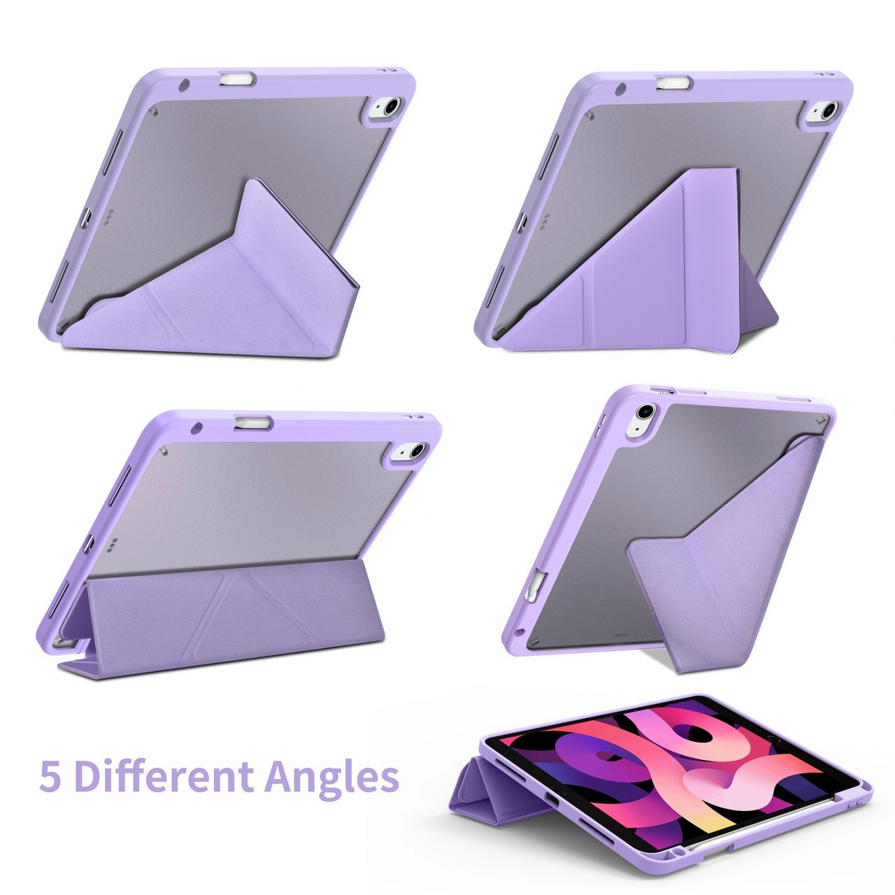 Bao da iPad Air 4/5/ iPad Pro 11 WiWu Defender lưng nhám mờ