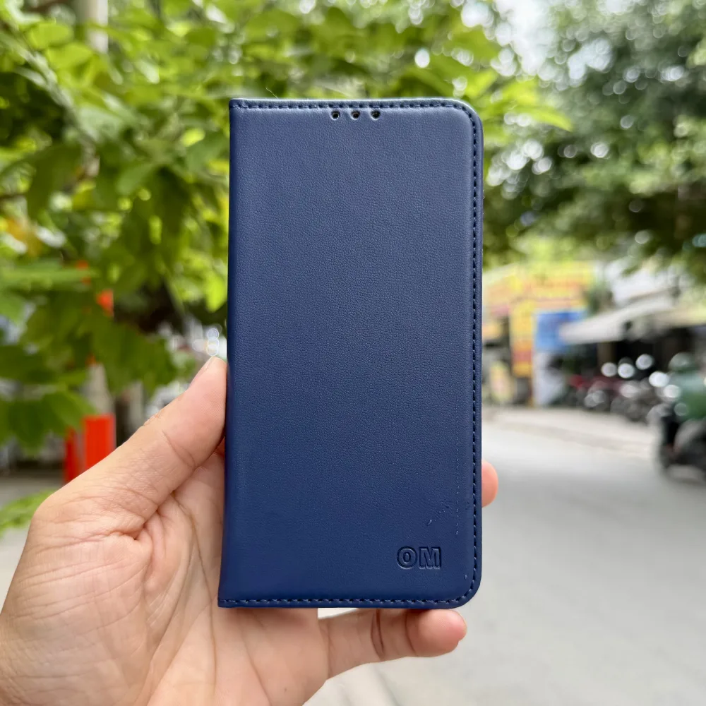 Bao da iPhone 15 da PU có ngăn chứa thẻ