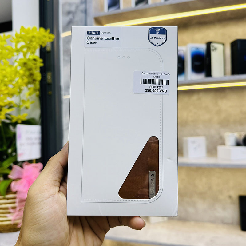 Bao da iPhone 16 Pro Max Dux Ducis chính hãng