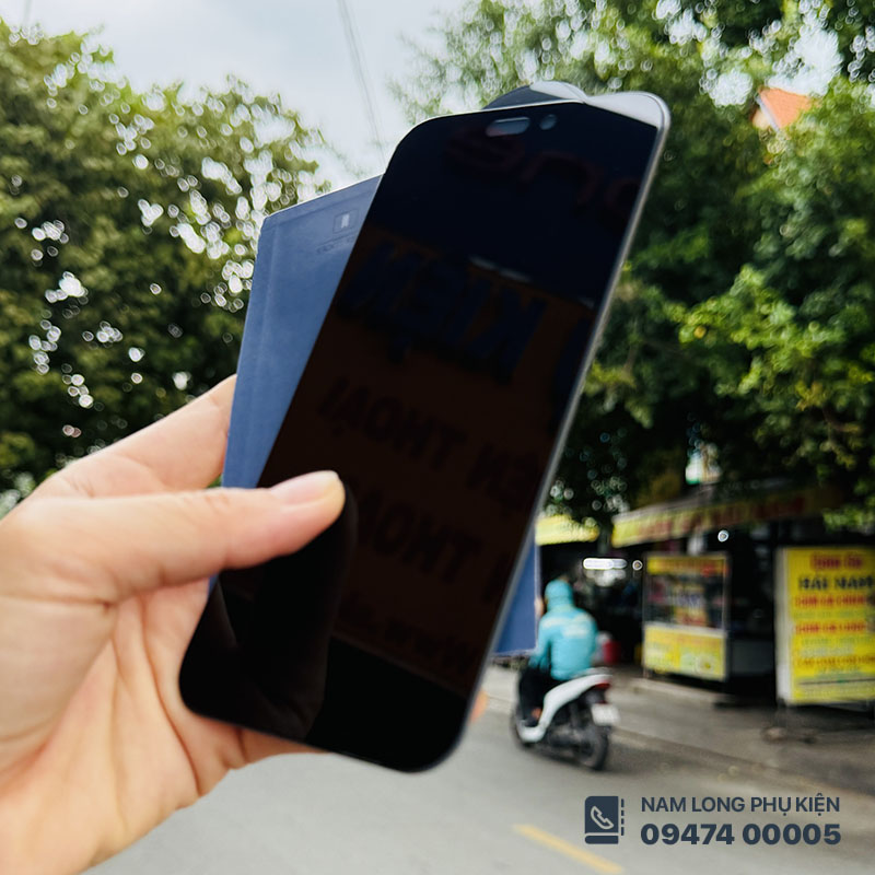 Cường Lực ANANK Chống Nhìn Trộm iPhone 16 Series Chính Hãng