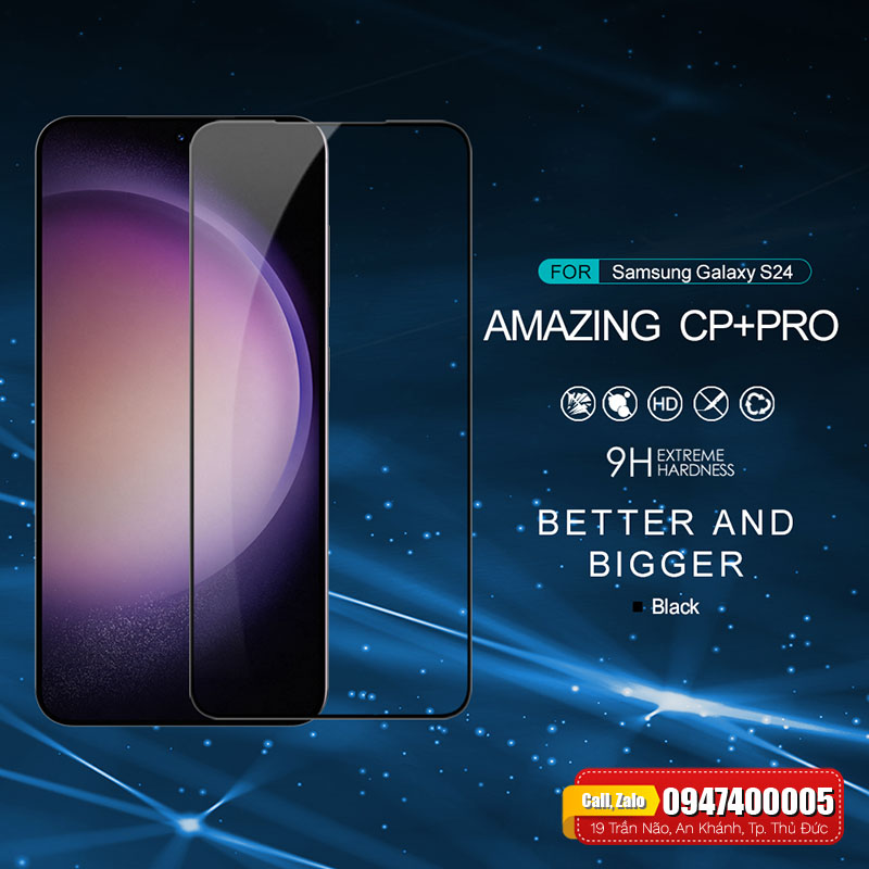 Cường lực Galaxy S24 Nillkin Cp+pro chính hãng