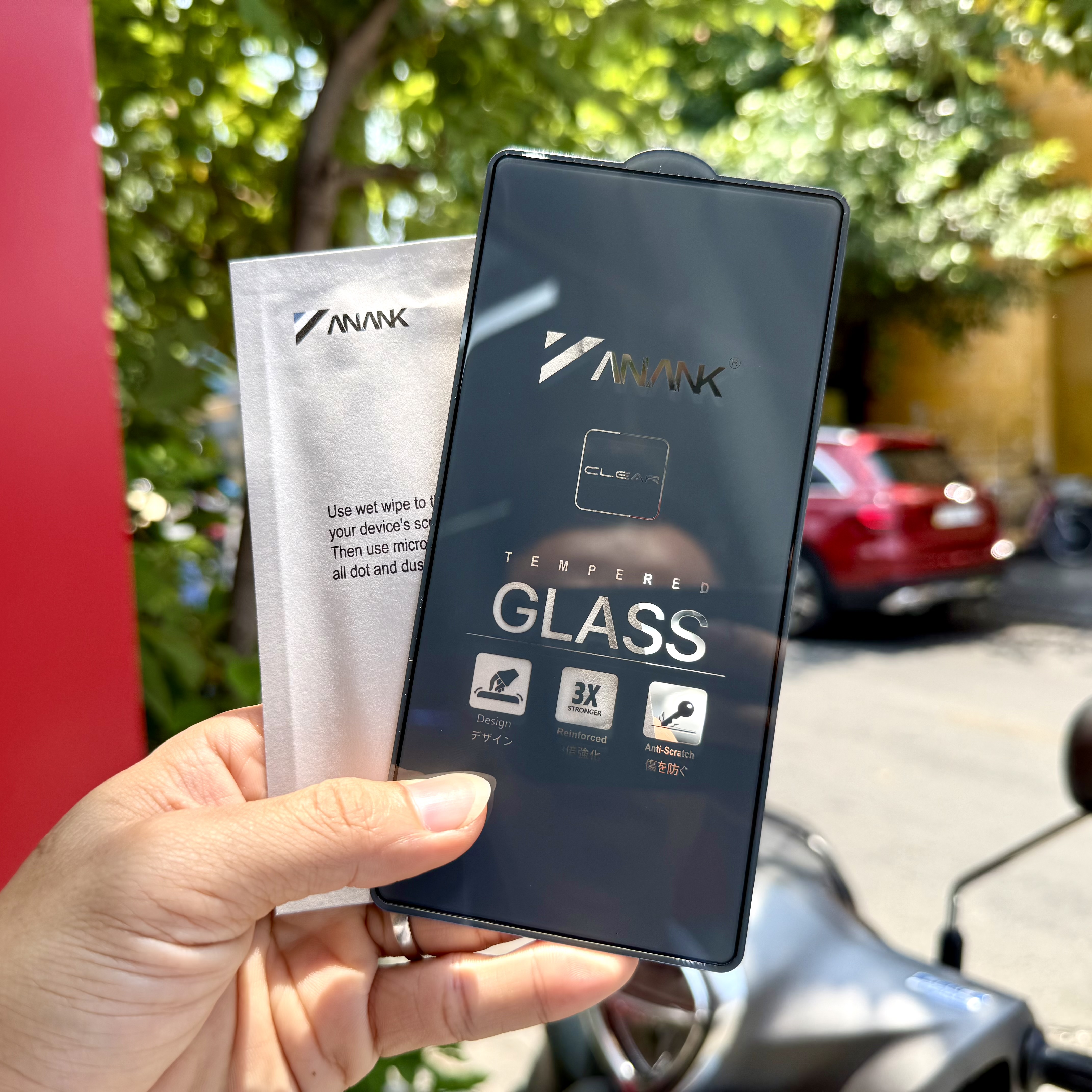 Cường lực Galaxy S25 Ultra trong suốt Anank