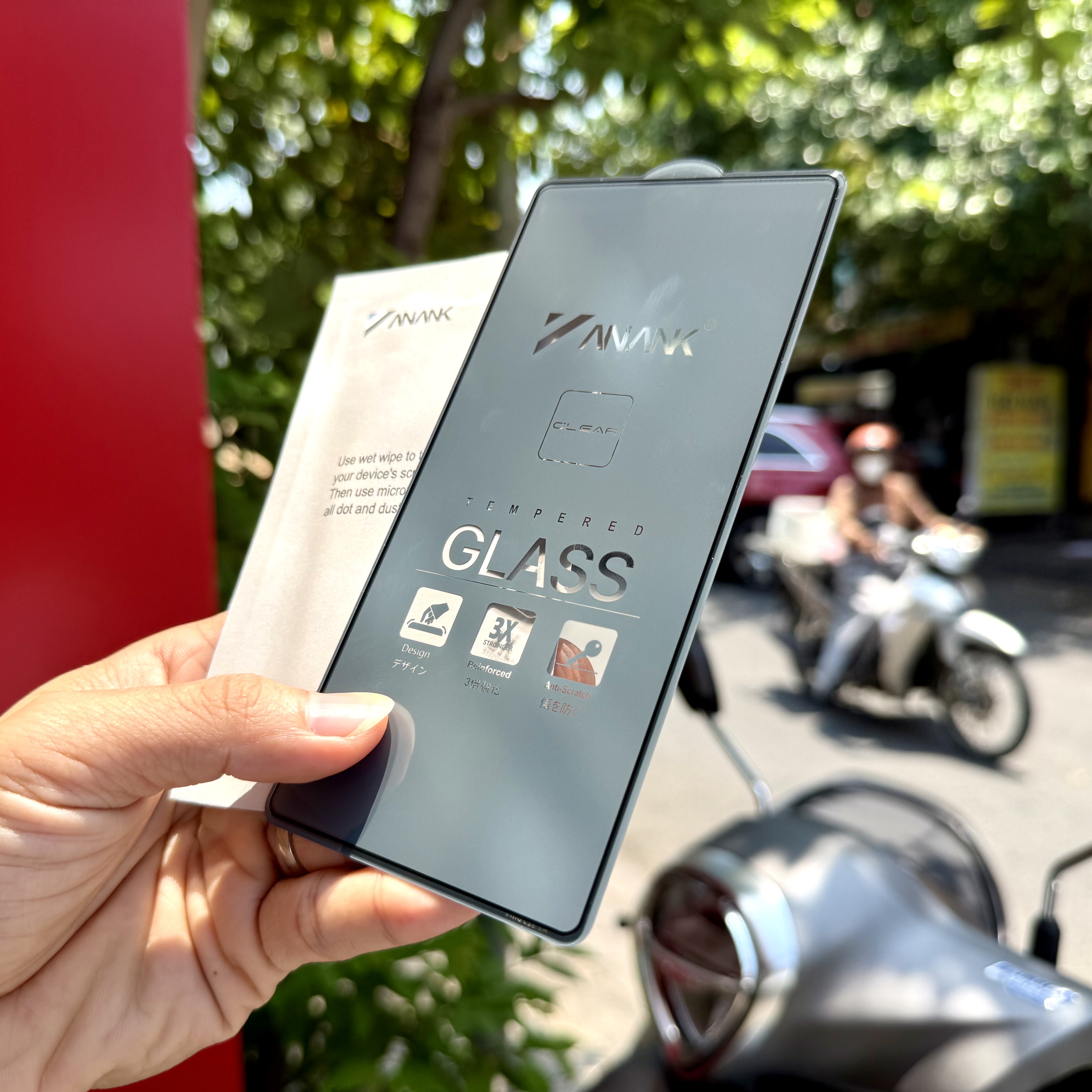 Cường lực Galaxy S25 Ultra trong suốt Anank