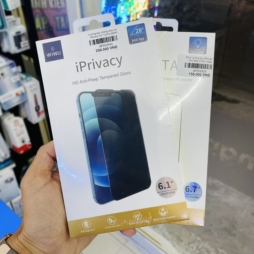 Cường lực WiWU IVISTA Privacy iPhone 13 series
