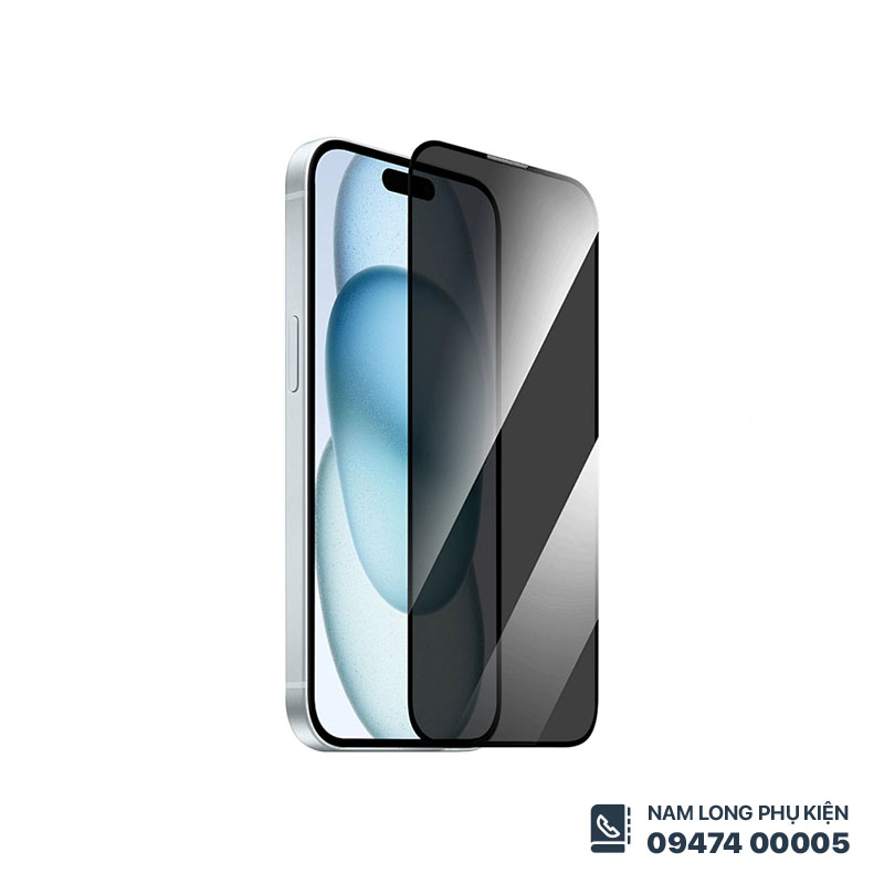 Cường lực chống nhìn trộm iPhone 16 Series WiWU GT-011