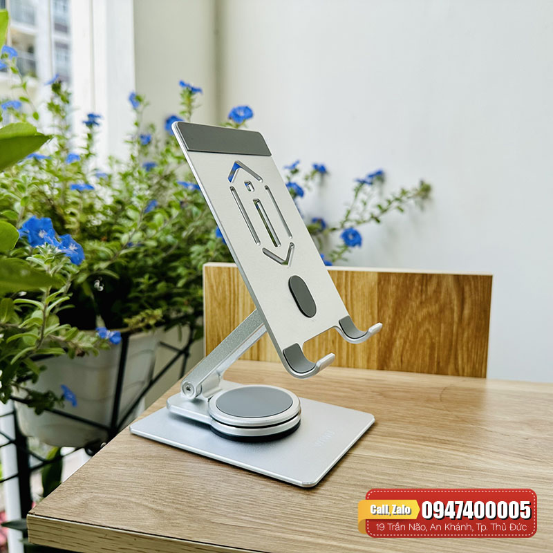 Kệ đỡ điện thoại và máy tính bảng WIWU ZM107 kim loại cao cấp