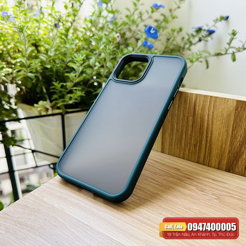 Ốp lưng iPhone 12 Pro Likgus lưng nhám chống sốc tốt