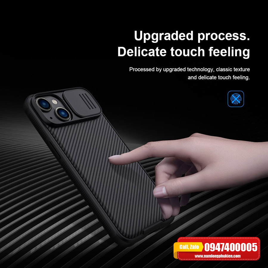 Ốp lưng iPhone 14 Plus Nillkin Camshield Pro chính hãng