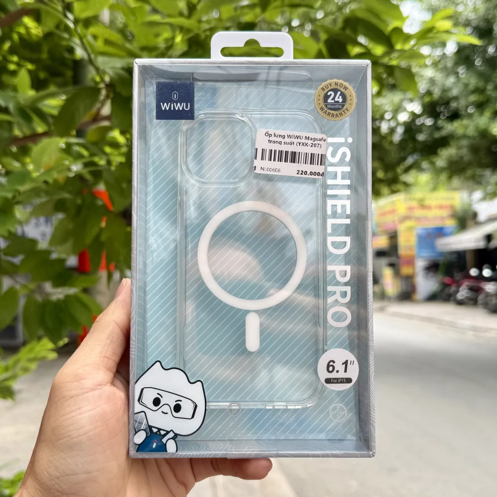 Ốp Lưng iPhone 15 WiWU Trong Viền dẻo