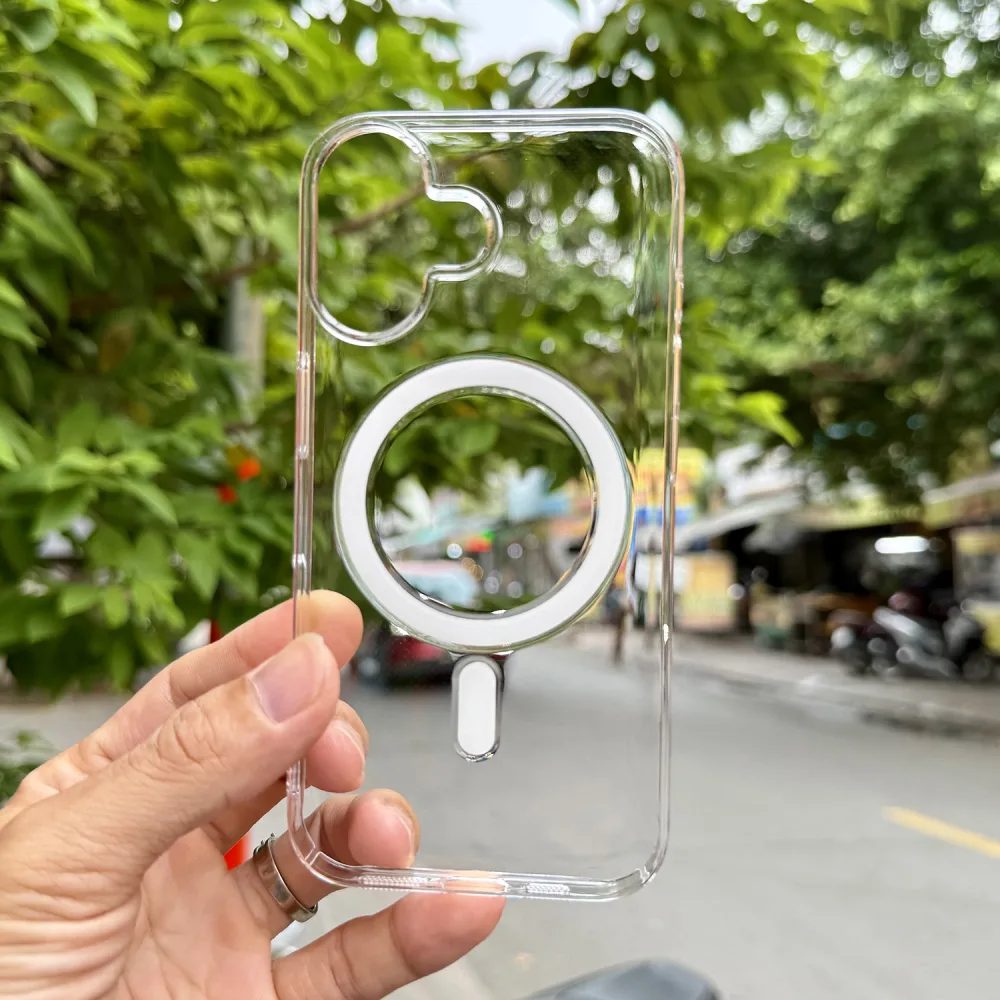 Ốp Lưng iPhone 16 WiWU MagSafe trong cứng