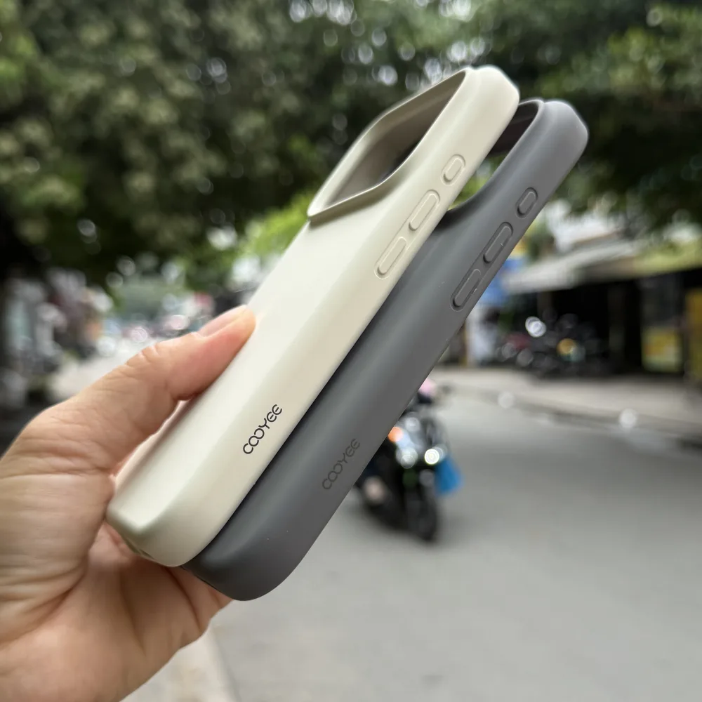 Ốp lưng iPhone 18 Pro Cooyee nhung mềm