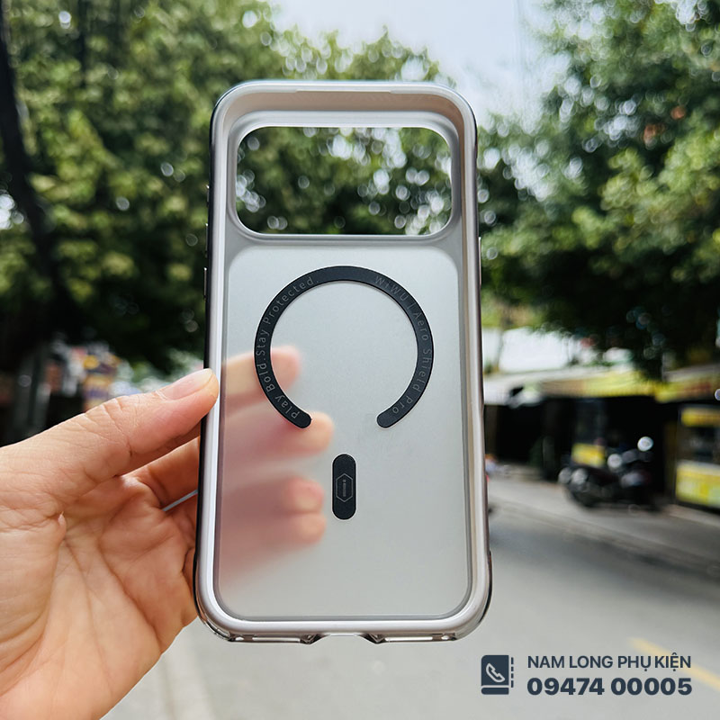 Ốp lưng iPhone 17 Pro Max/ 18 pro Max WiWU AEROSHIELD PRO AS-202 20FT