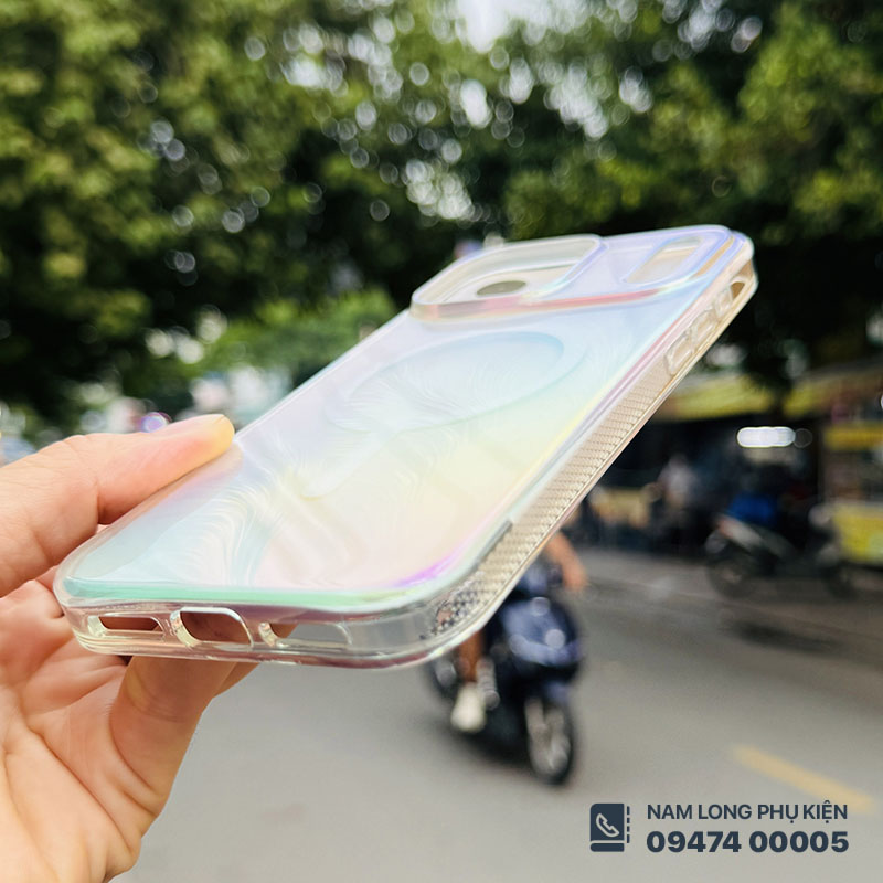 Ốp lưng iPhone 17 Pro Max/ 18 Pro Max ZAGG Milan Snap Iridescent