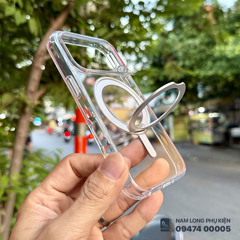 Ốp lưng iPhone 17 Pro/ 18 Pro WiWU iShield Ultra kệ
