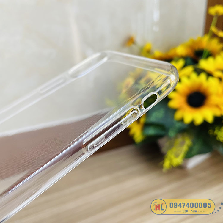 Ốp lưng iPhone Xs silicon dẻo trong mềm