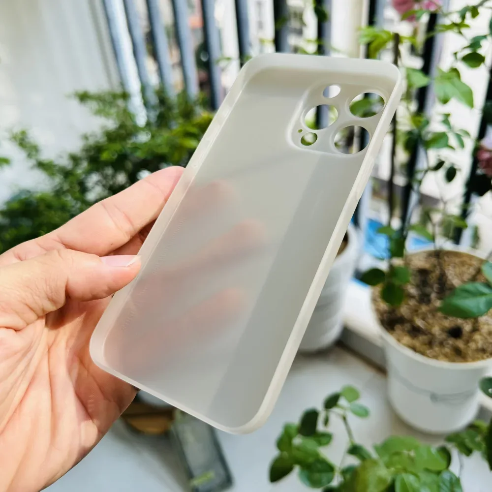 Ốp lưng iPhone 15 Pro / 15 Pro Max Memumi màu xám