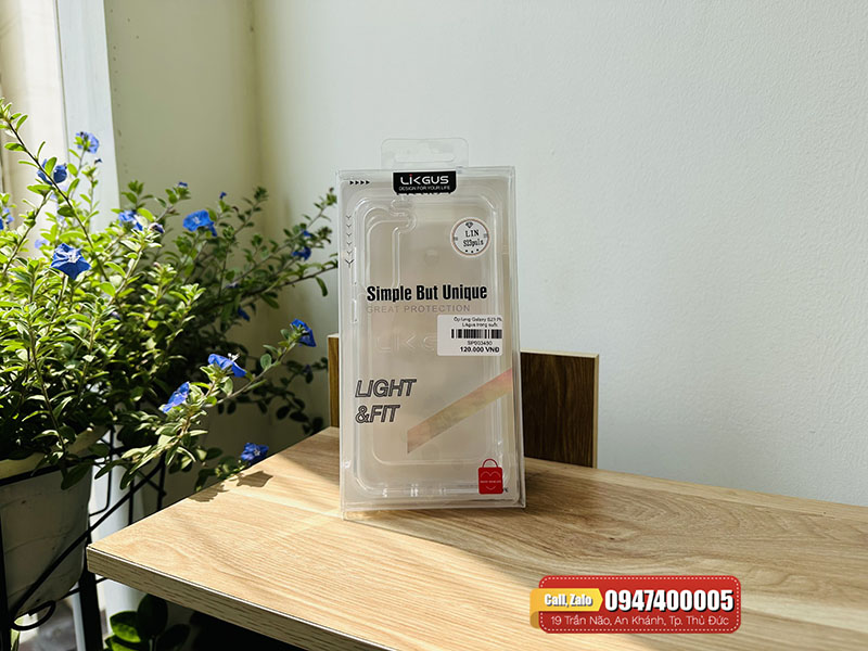 Ốp lưng Galaxy S23 Plus Likgus trong suốt