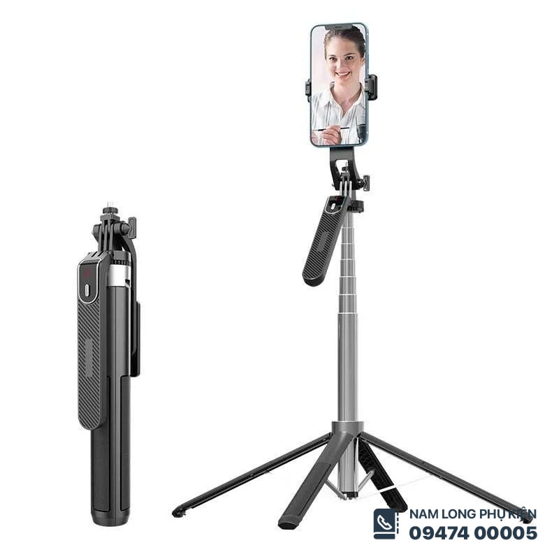 Gậy chụp hình Selfie Stick P180 dài 1m8