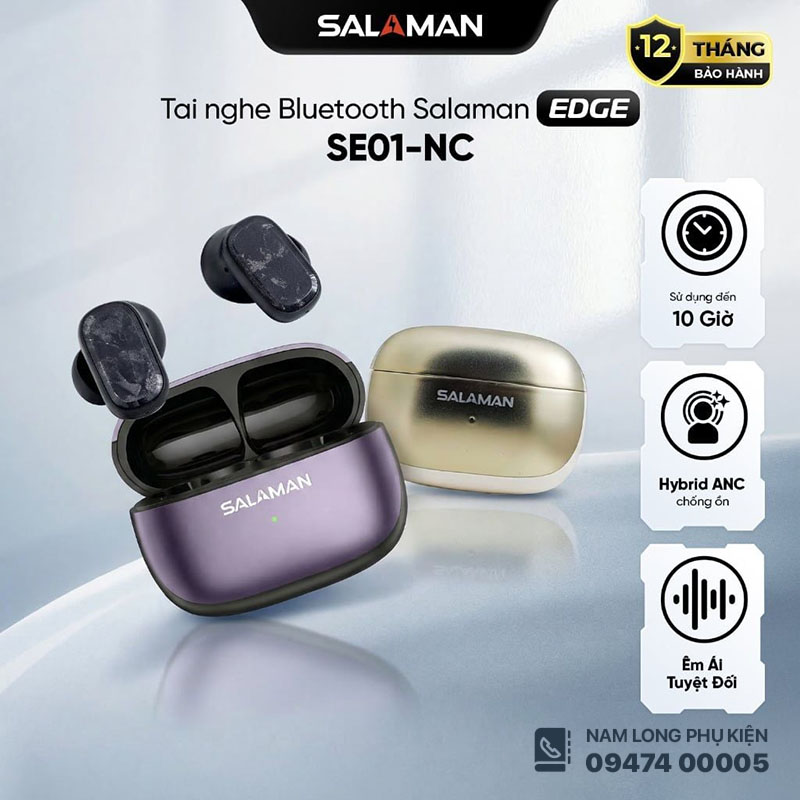 Tai nghe Bluetooth Salaman SE01-NC