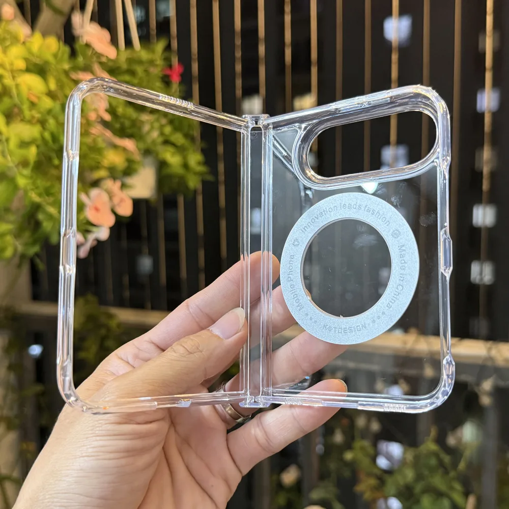 Ốp Lưng iPhone Duo KSTDESIGN Trong Suốt Kèm Chân Chống