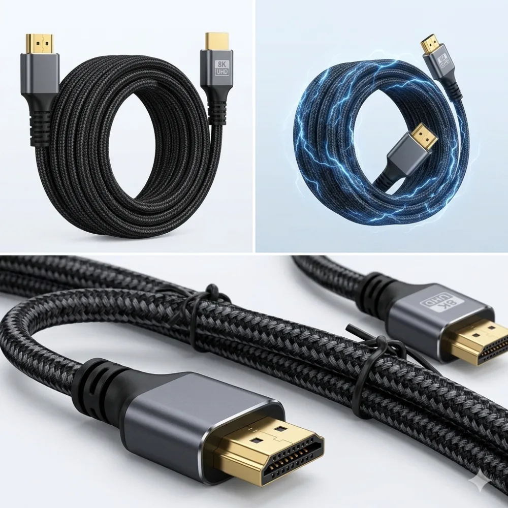 Cáp HDMI Elink-W bọc dù cao cấp – Truyền hình ảnh 4K, bền chắc