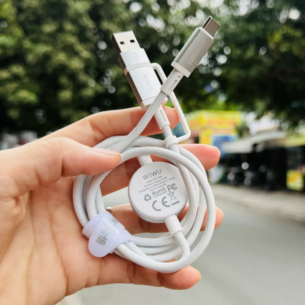 Cáp sạc Apple Watch chính hãng wiwu