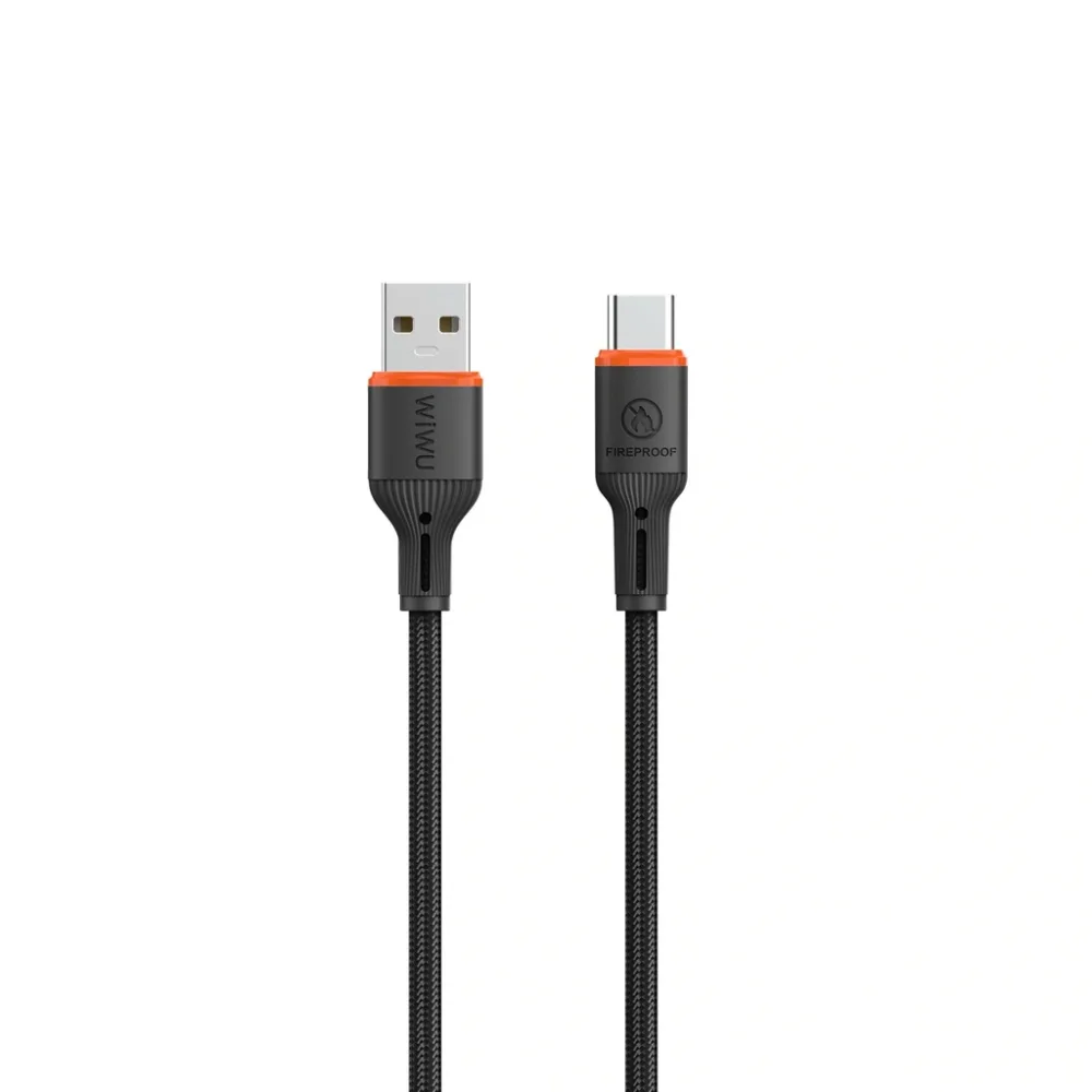 Cáp sạc chống cháy USB to Type C WiWU FlameGuard C096