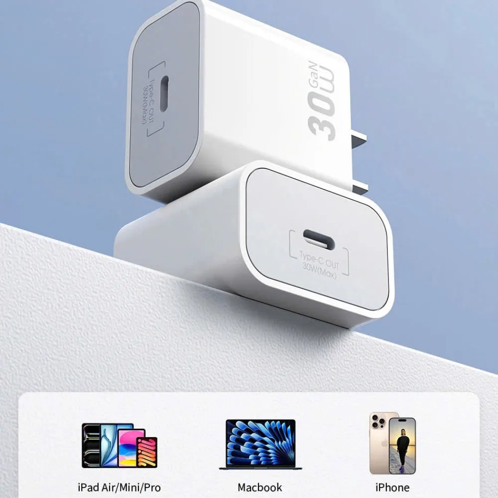 Củ sạc 30W WiWU Essen GaN chính hãng