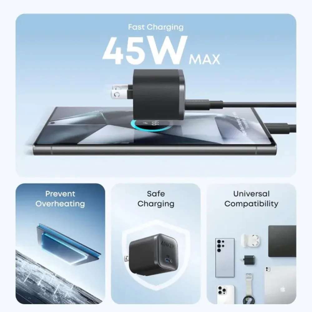 Củ sạc Anker Nano 45W A2692