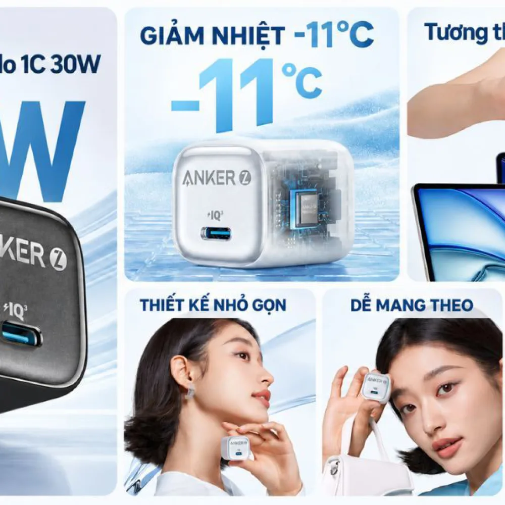 Củ sạc Anker Yolo 30W A2698