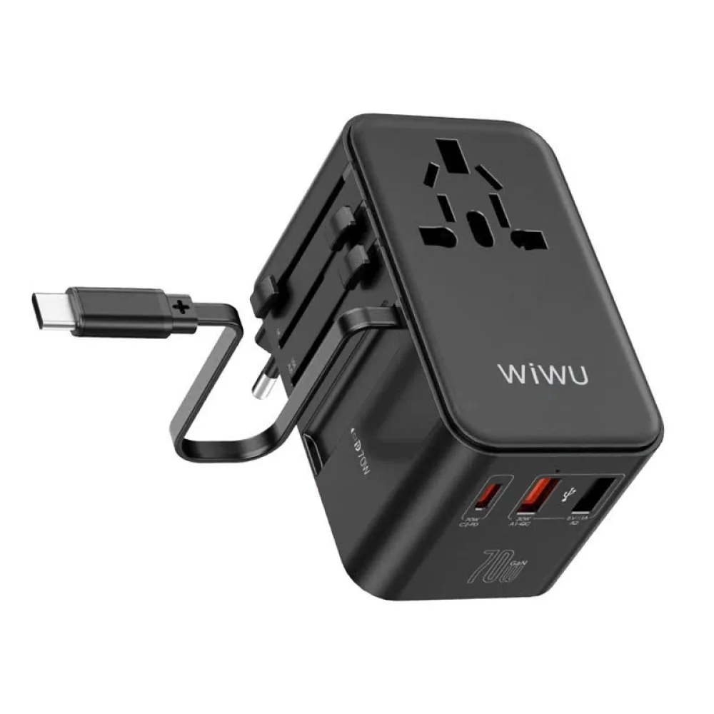 Củ sạc du lịch WiWU 70W UA004