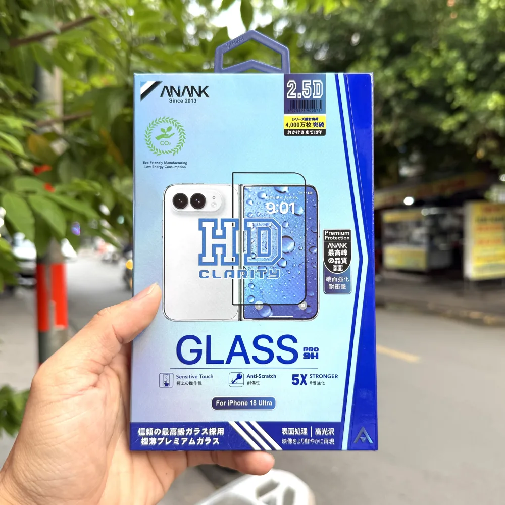 Cường Lực iPhone Duo Anank 9H Trong Suốt Chính Hãng