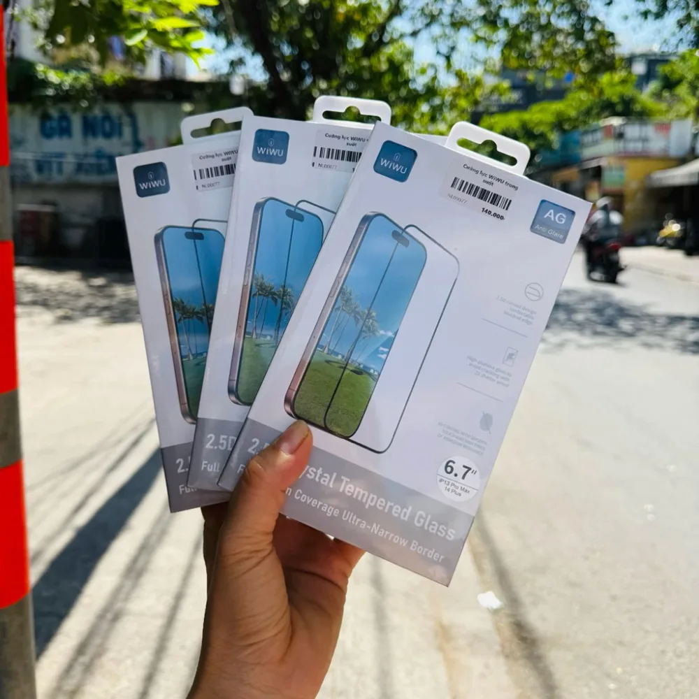 Cường lực iPhone 14 Pro Max WiWU chính hãng