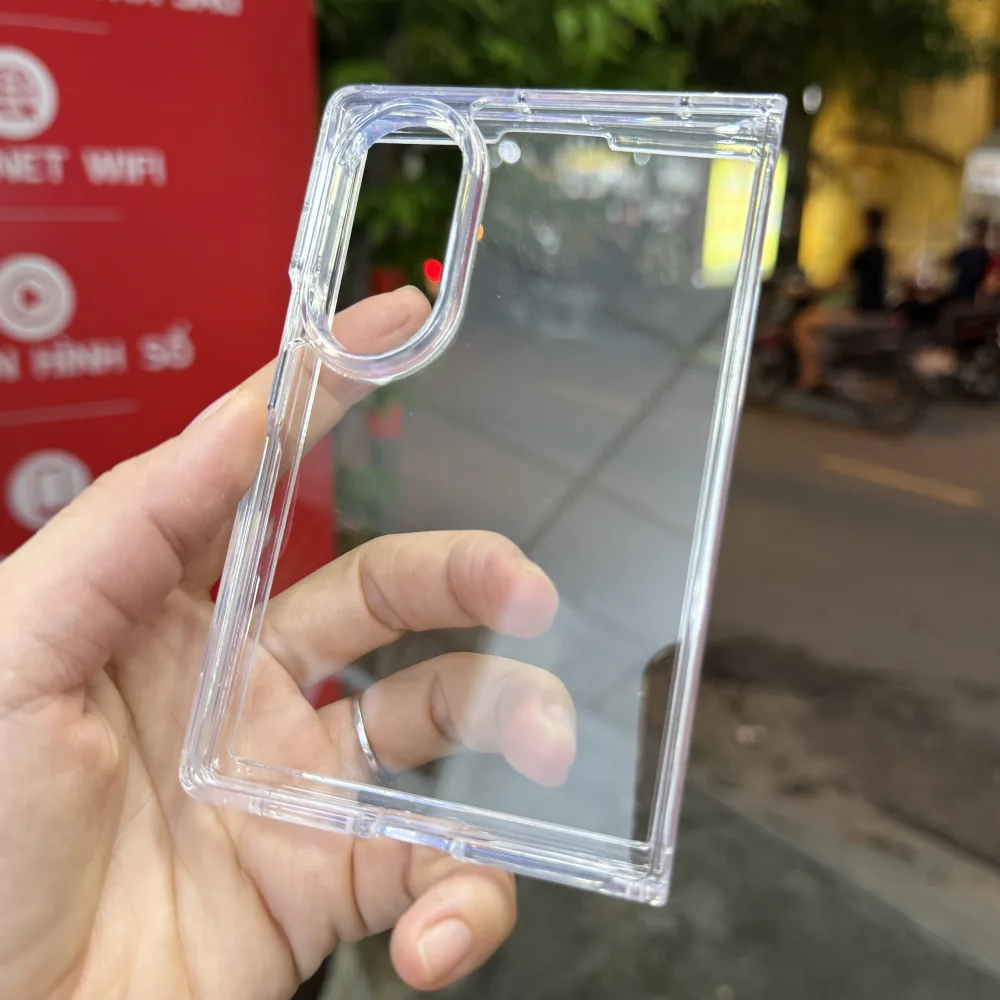 Ốp lưng Galaxy Z Fold8 trong suốt 2 mảnh Likgus