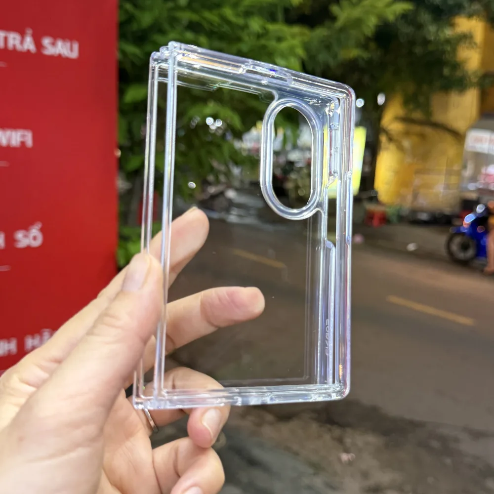 Ốp lưng Galaxy Z Fold8 trong suốt 2 mảnh Likgus