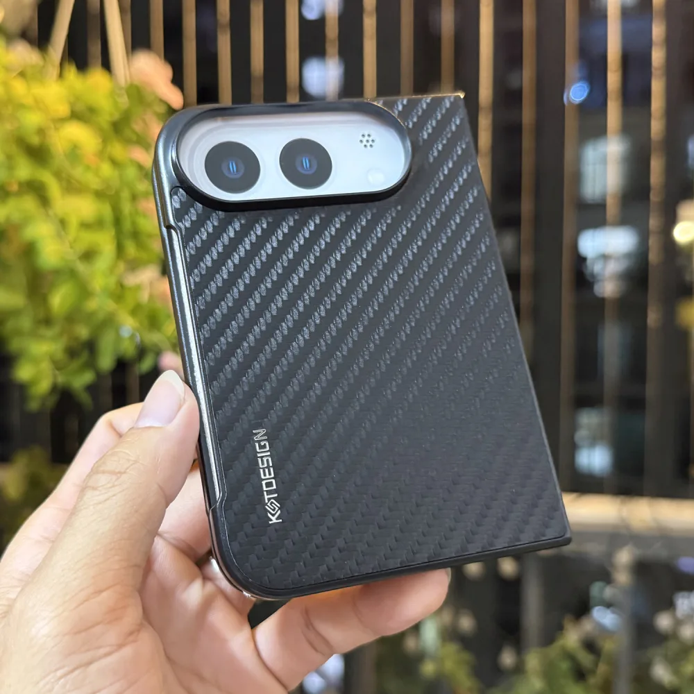 Ốp Lưng iPhone Duo KSTDESIGN Vân Carbon Chính Hãng
