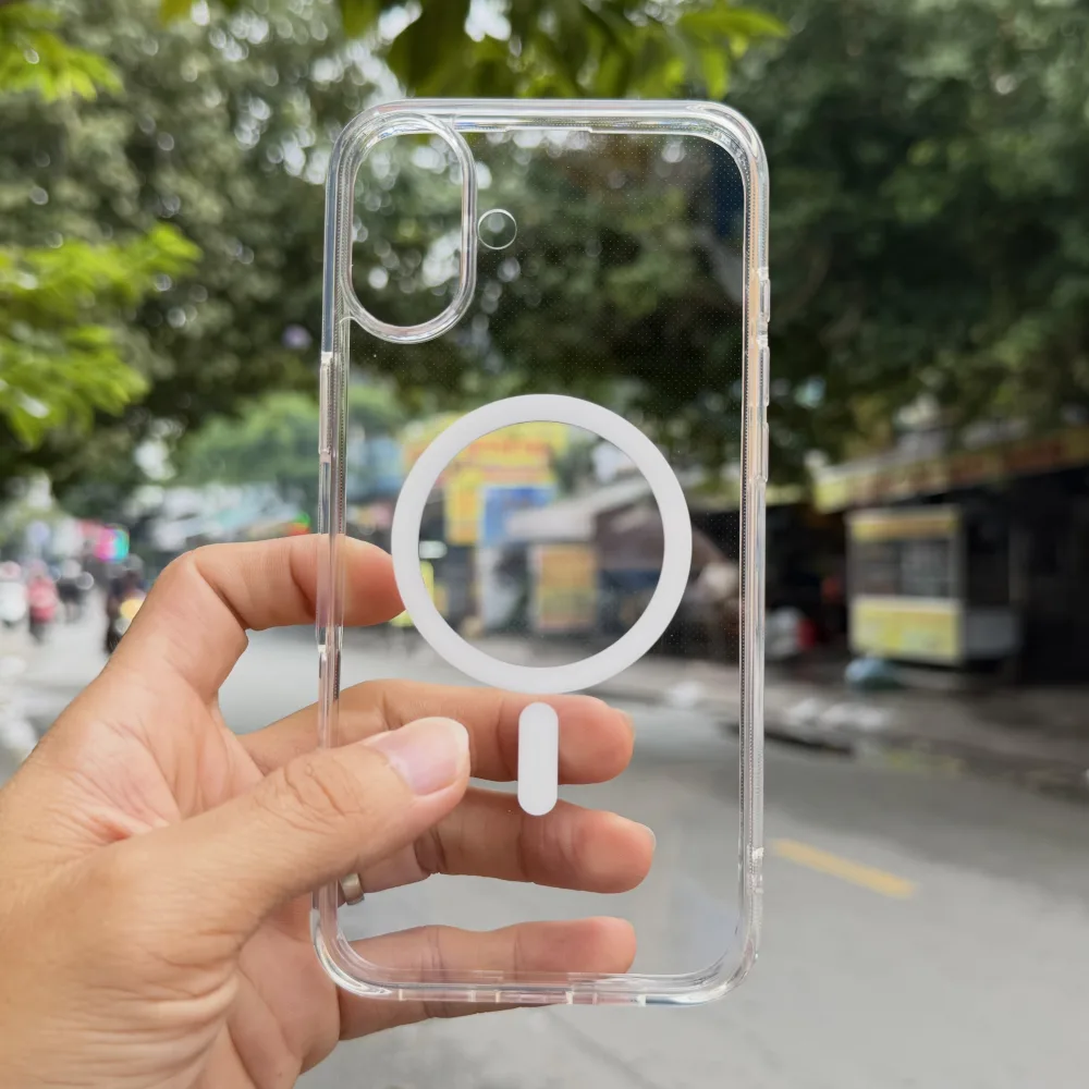 Ốp lưng iPhone 16 Plus trong suốt Magsafe Likgus