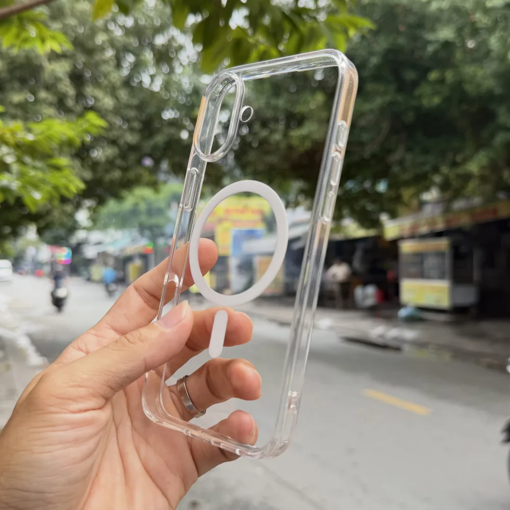 Ốp lưng iPhone 16 Plus trong suốt Magsafe Likgus
