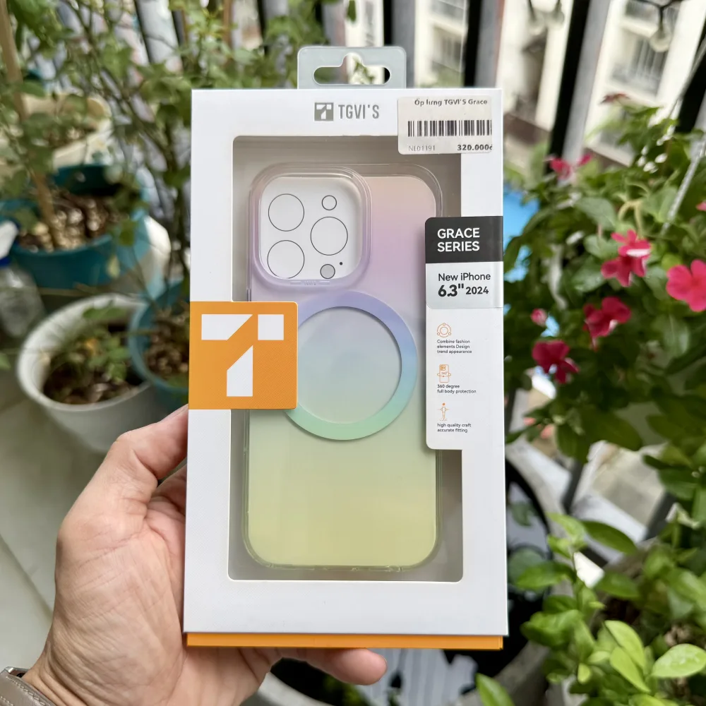Ốp lưng iPhone 16 Pro Tgvi's Grace Series