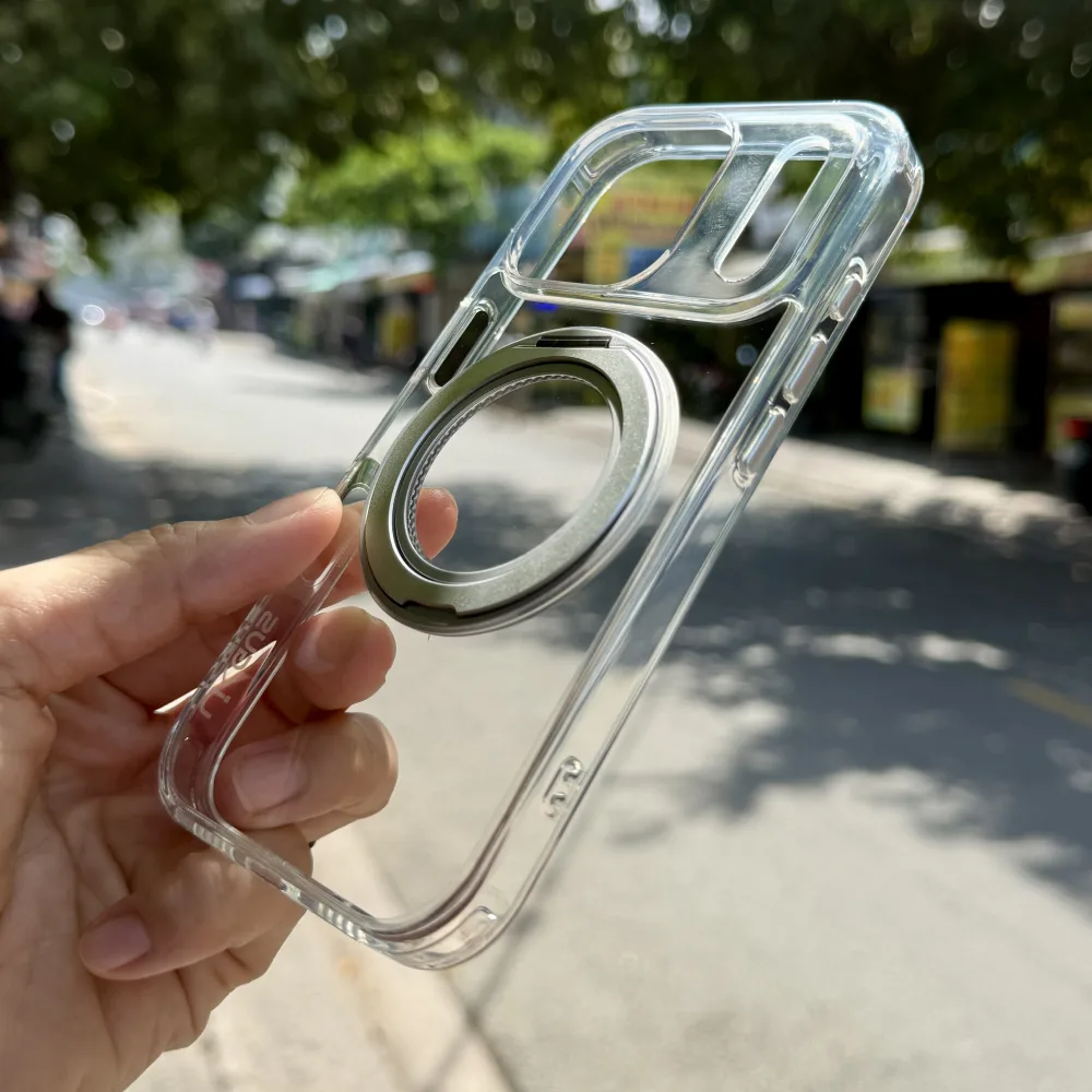 Ốp lưng iPhone 17 Pro Likgus Stand Magsafe