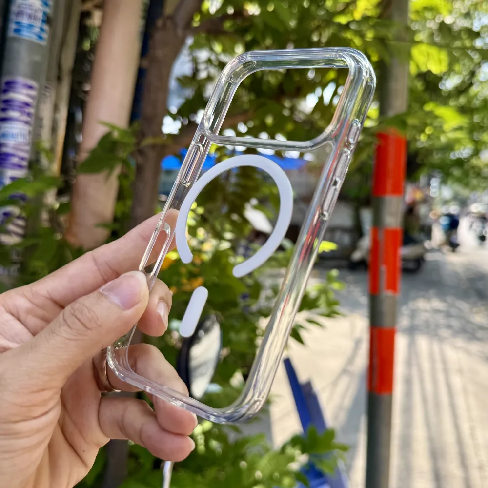 Ốp Lưng iPhone 17 Pro WiWU Trong Viền Dẻo Chống Sốc MCC-101 Chính Hãng
