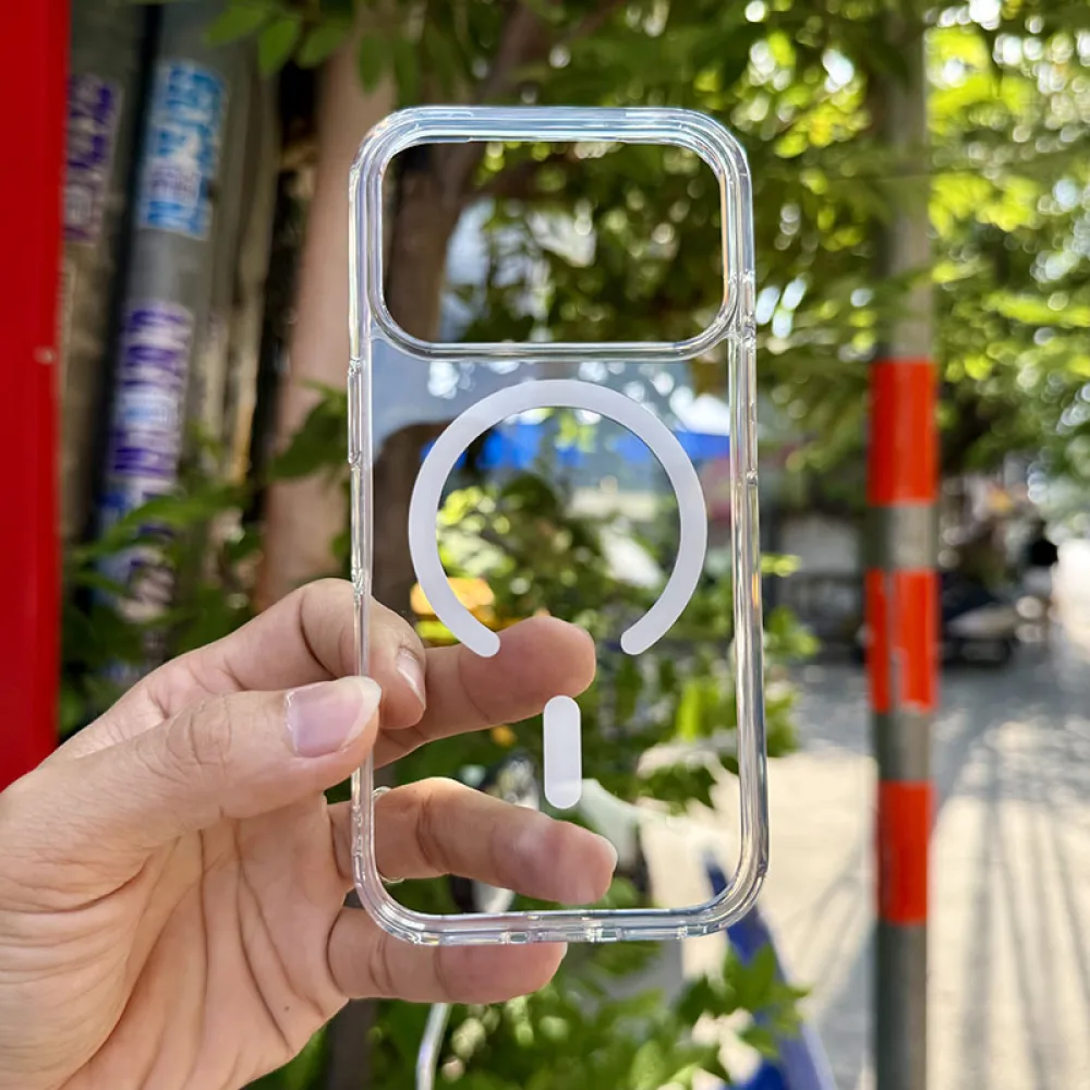 Ốp Lưng iPhone 17 Pro WiWU Trong Viền Dẻo Chống Sốc MCC-101 Chính Hãng
