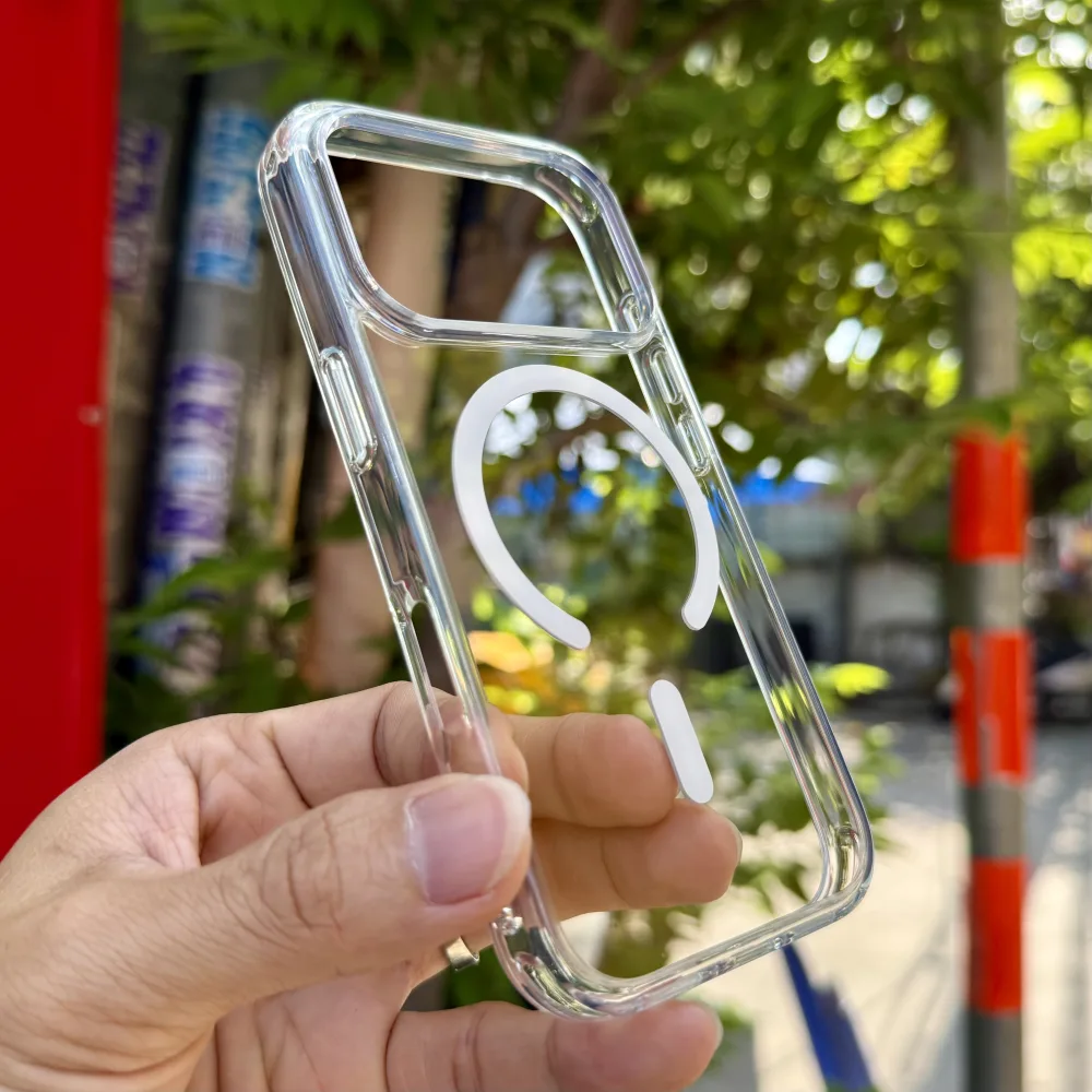 Ốp Lưng iPhone 17 Pro WiWU Trong Viền Dẻo Chống Sốc MCC-101 Chính Hãng