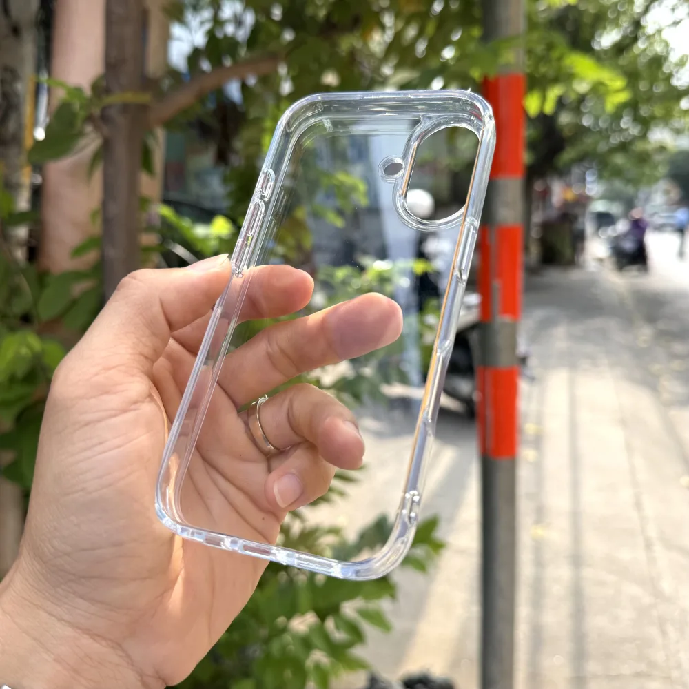 Ốp lưng iPhone 17 trong suốt WiWU chính hãng