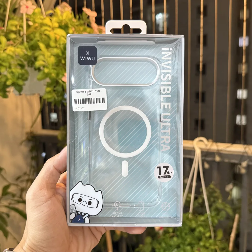 Ốp lưng iPhone Air trong suốt WiWU Invisible Ultra YXK-208