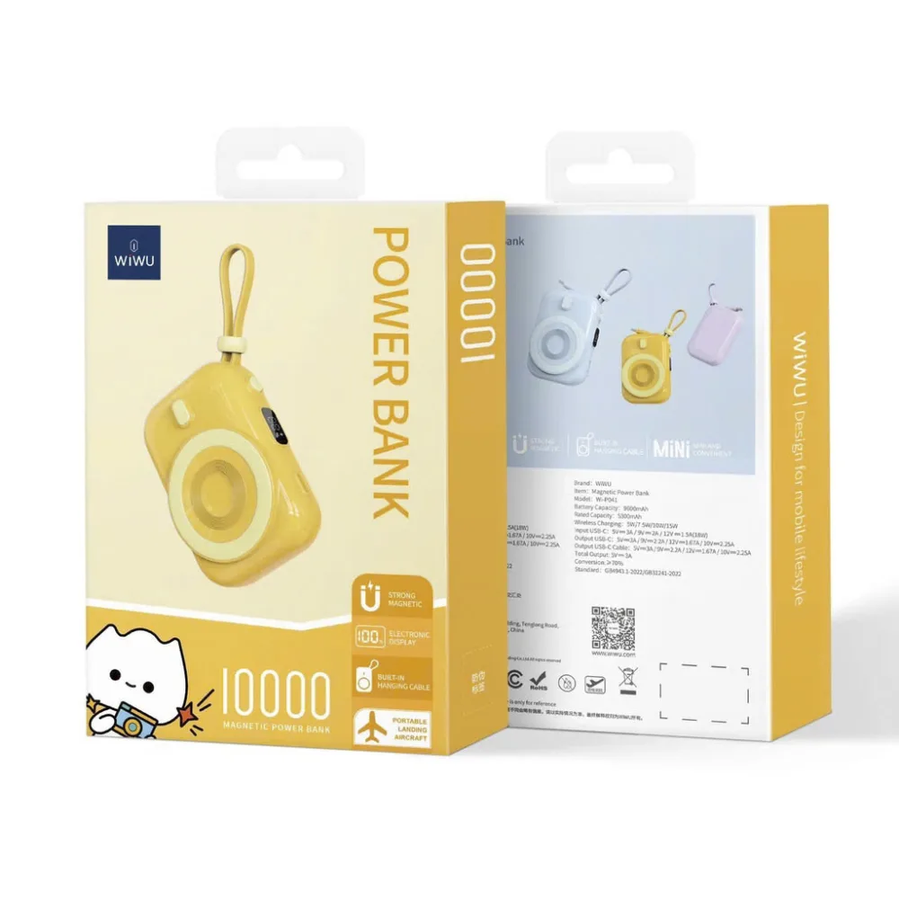 Sạc dự phòng không dây mini WiWU P041