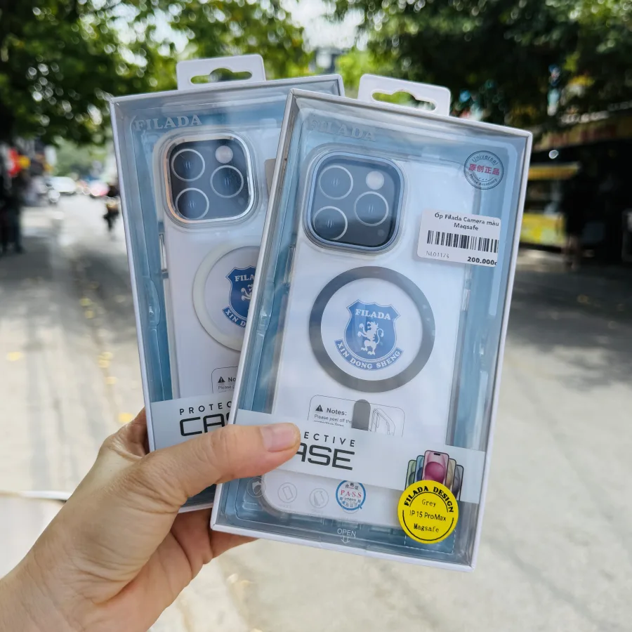 Ốp lưng iPhone 15 Pro Max Filada Camera màu